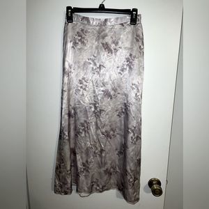 Vintage 90’ metallic midi skirt